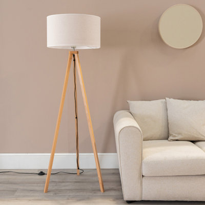 Hannibal 151cm Tripod Floor Lamp
