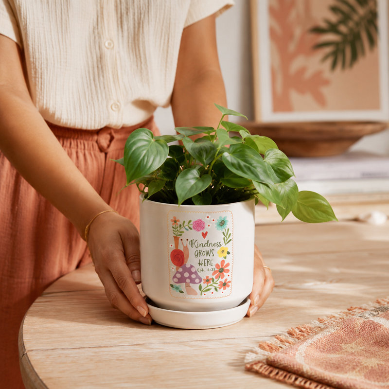 La bonté du pot de fleurs pousse ici Eph. 16h32