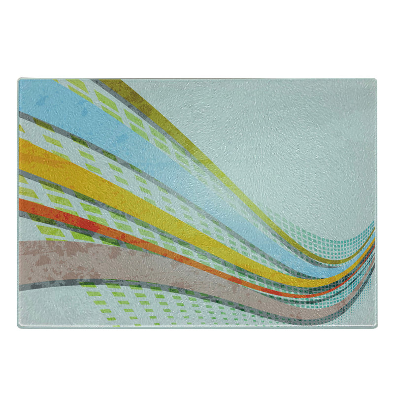 Multicolore planche à découper Ambesonne