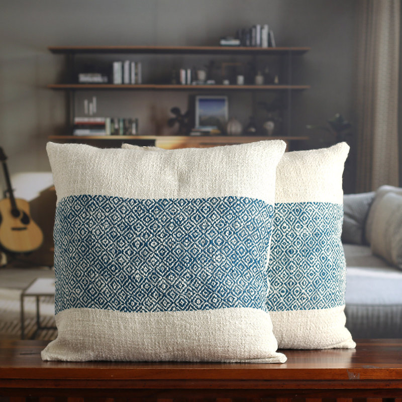 Housses de coussin en coton Novica