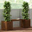 Banc de jardinière en bois Arlen-960406616