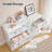 47.6" Farmhouse 7-Drawer White Dresser