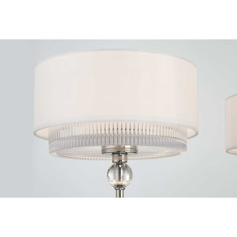 4 - Light Polished Nickel Kitchen Island Pendant