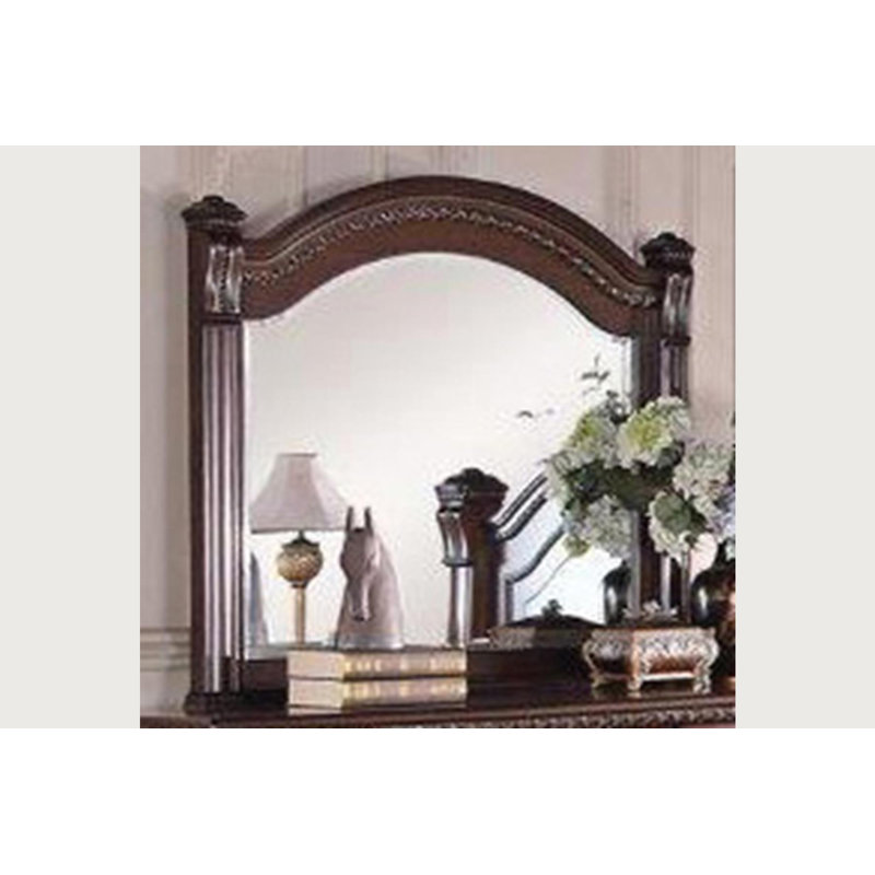 Aafrin Wood Wall Mirror