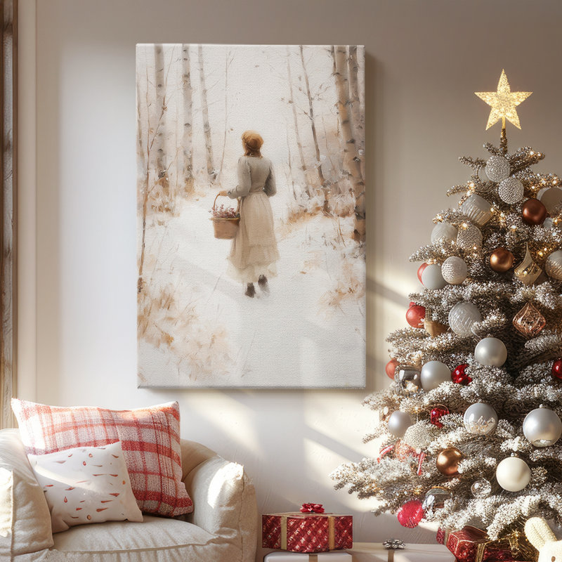 Toile tendue Frostlit Dusk-Premium Gallery, H 12 po x l 8 po