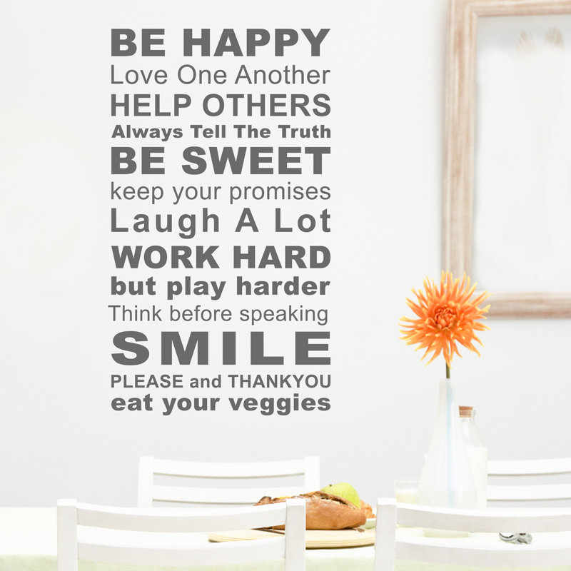 Wall Decal, Light Grey