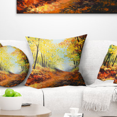 Landscape Throw Pillow