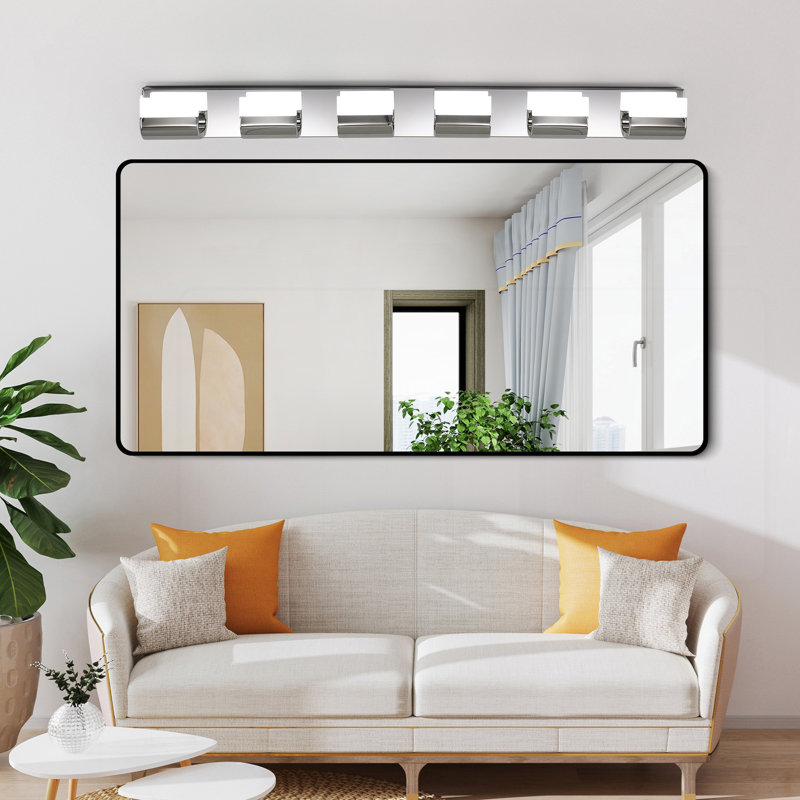 Éclairage pour meuble-lavabo moderne à 6 lumières DEL pour salle de bain Modern