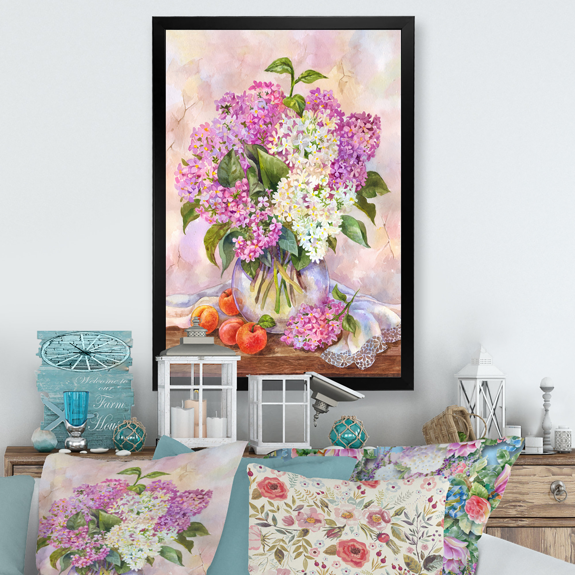 Winston Porter Still Life With Lilacs On Canvas Painting & Reviews