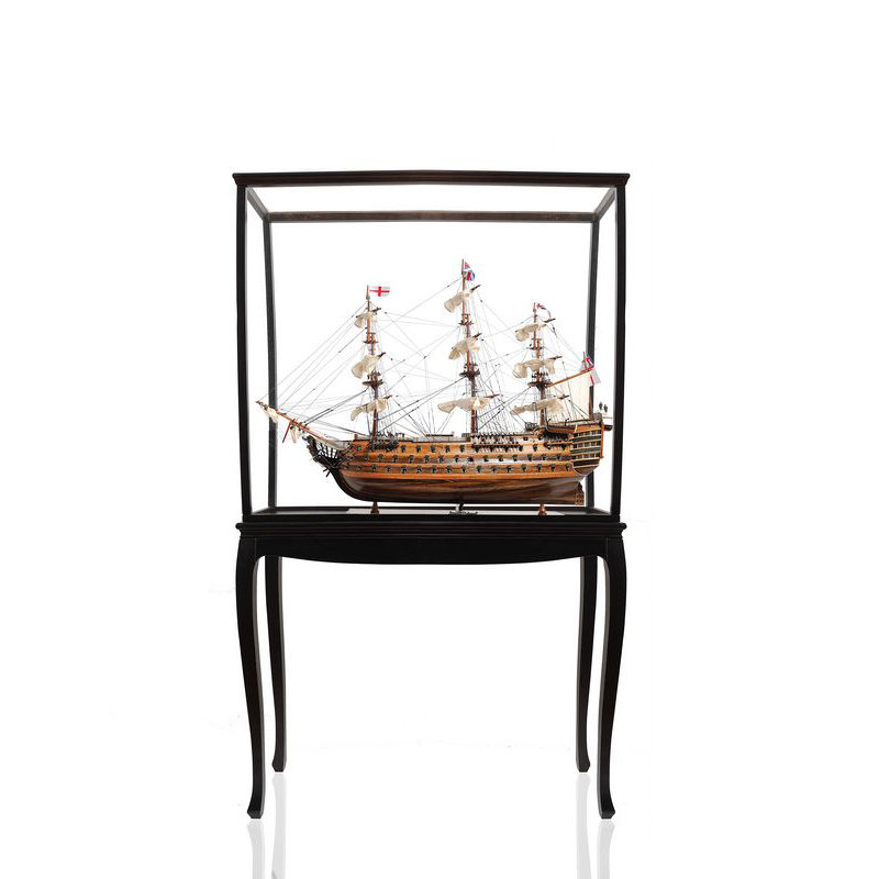 Vitrine HMS Victory avec plancher