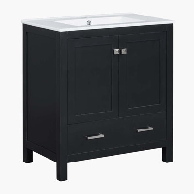 30'' Single Bathroom Vanity Base Only