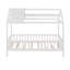 Lit simple en bois avec clôture-278072202