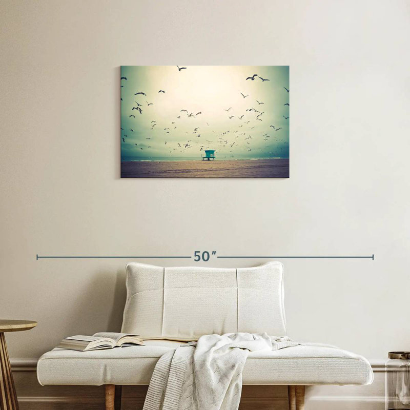 Gillard Huntington Seagulls, H 20 po x l 30 po