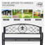 Fenham Metal Outdoor Bench