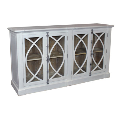Robson 77" Wide Pine Wood Buffet Table by Foundry Select
