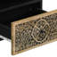 Chandrima 40cm W Iron Bedside Table