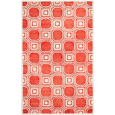 Tyric Hand Tufted Performance Abstract Rug