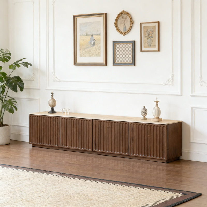Meuble télé sur pied French Retro