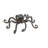 Cummins Metal Octopus Decorative Black Sculpture with Long Tentacles and Suctions Detailing