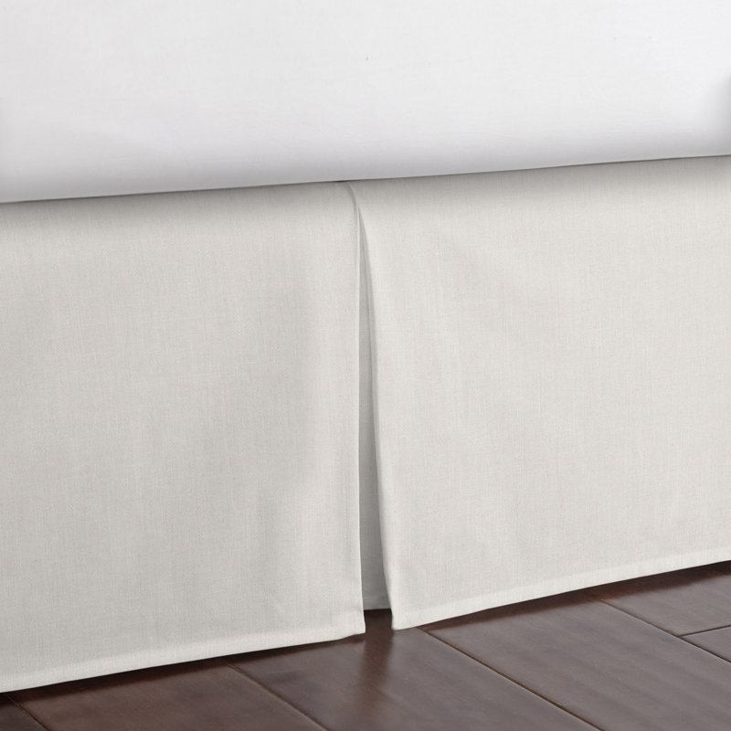 Adrianne Bed Skirt, California King, Pearl, 18''