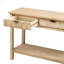 Console moderne en placage de sapin avec design en nid d'abeille, convenant à un bureau, un vestibule, un couloir, un salon, un vestibule-118014328