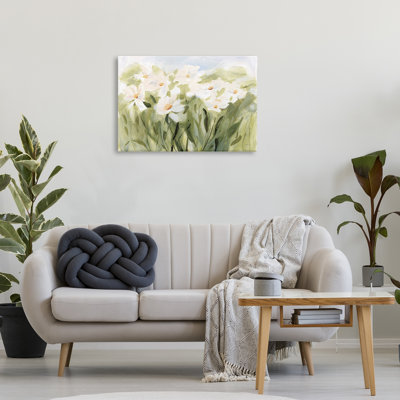 «Daisy Meadow View», art mural sur toile par Katrina Pete