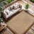 Beige/Brown Geometric Indoor/Outdoor Rug-1110896569