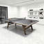 Table de tennis de table d'intérieur en bois massif