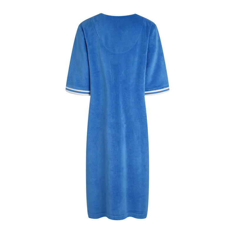 Peignoir thaïlandais fille / femme + mi-mollet avec poches, L