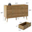 Commode 6 tiroirs pour chambre à coucher-1293709021