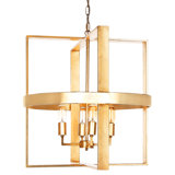 Manhattan 4 - Light Lantern Square / Rectangle Pendant
