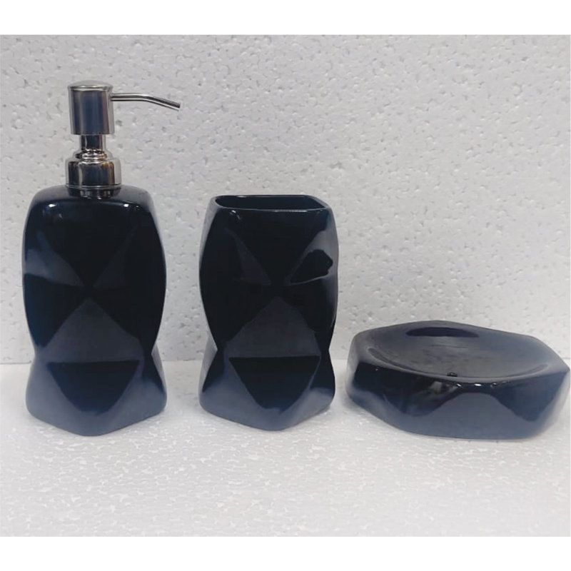 Ensemble d'accessoires de salle de bain 3 pièces Aubriel