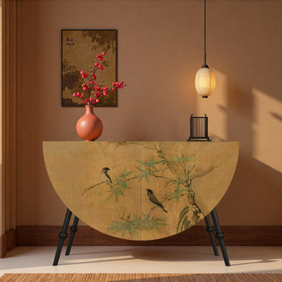 Armoire demi-circulaire rétro haut de gamme