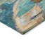 Tapis bleu sarcelle lavable à la machine intérieur / extérieur Xhevrie-111829284