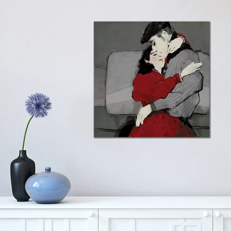 Locked Together by Anikó Salamon - Wrapped Canvas Print, 45.72cm H x 45.72cm W