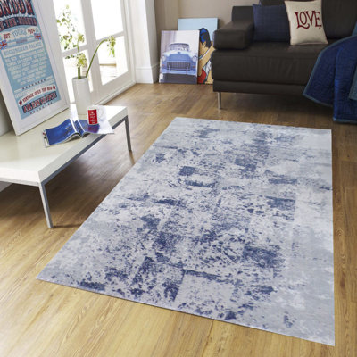 Rectangle Abstract Area Rug