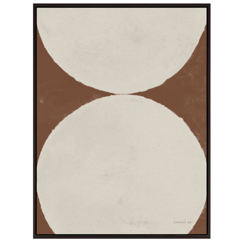 Elegant Balance II, Black Framed, 41.5" H x 31.5" W