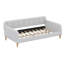 Twin Size Upholstered Daybed With 4 Support Legs-1520835944-1520835951