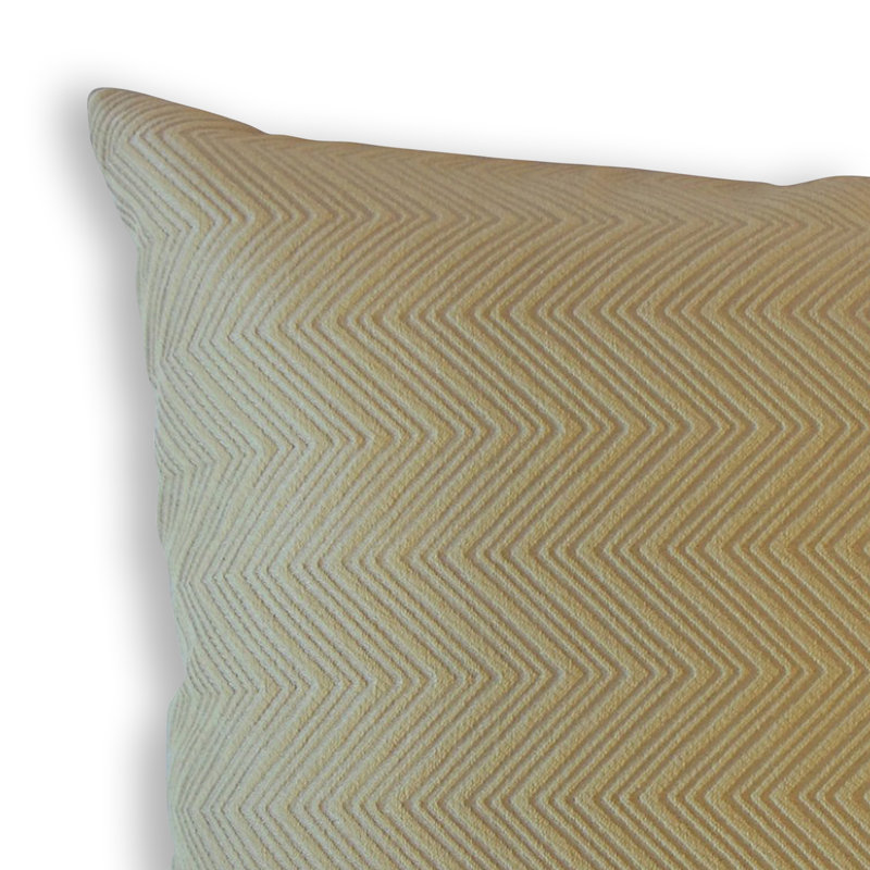 Coussin Raman, 20 po x 20 po, Beige, Coussin décoratif