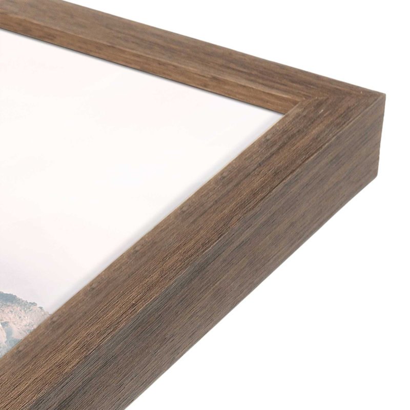 «Sparks Lake» par Rustic Bones, reproduction d'art, H 36 po x l 24 po, Brun