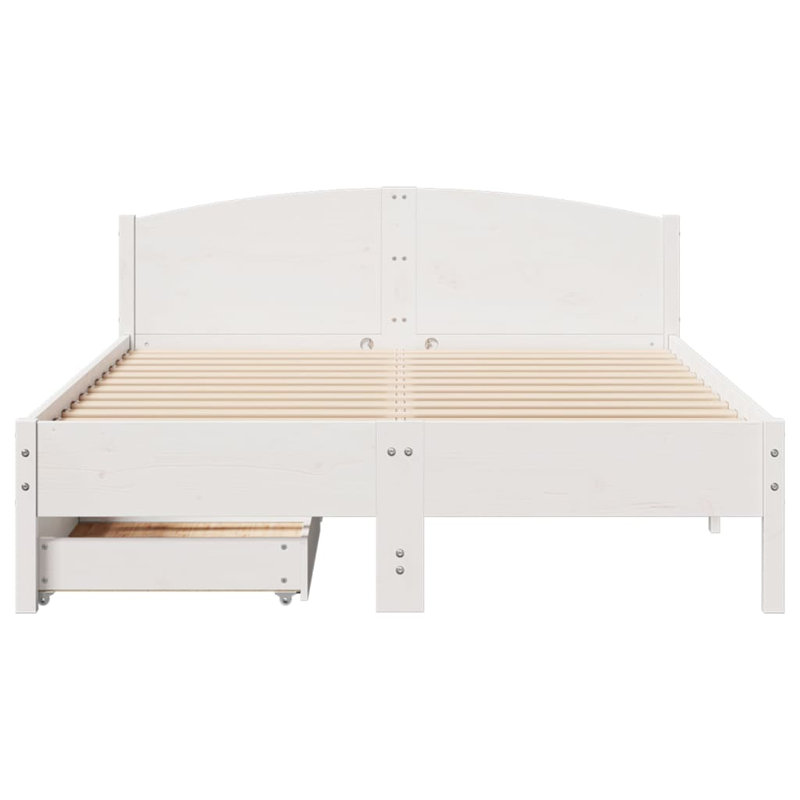 Middelburg Solid Wood Storage Bed, Double (4'6)