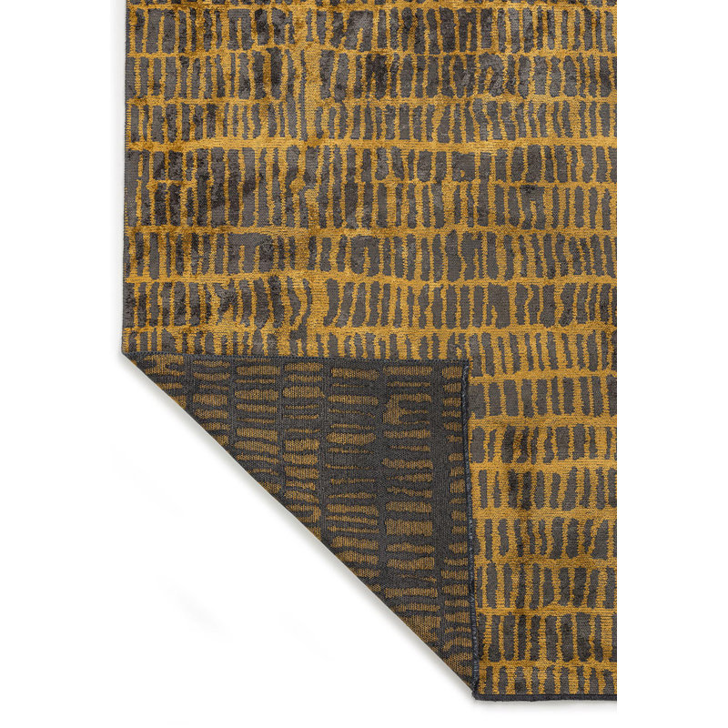 Contemporary Abstract Rectangles Area Rug, Rectangle 9'10" x 14'