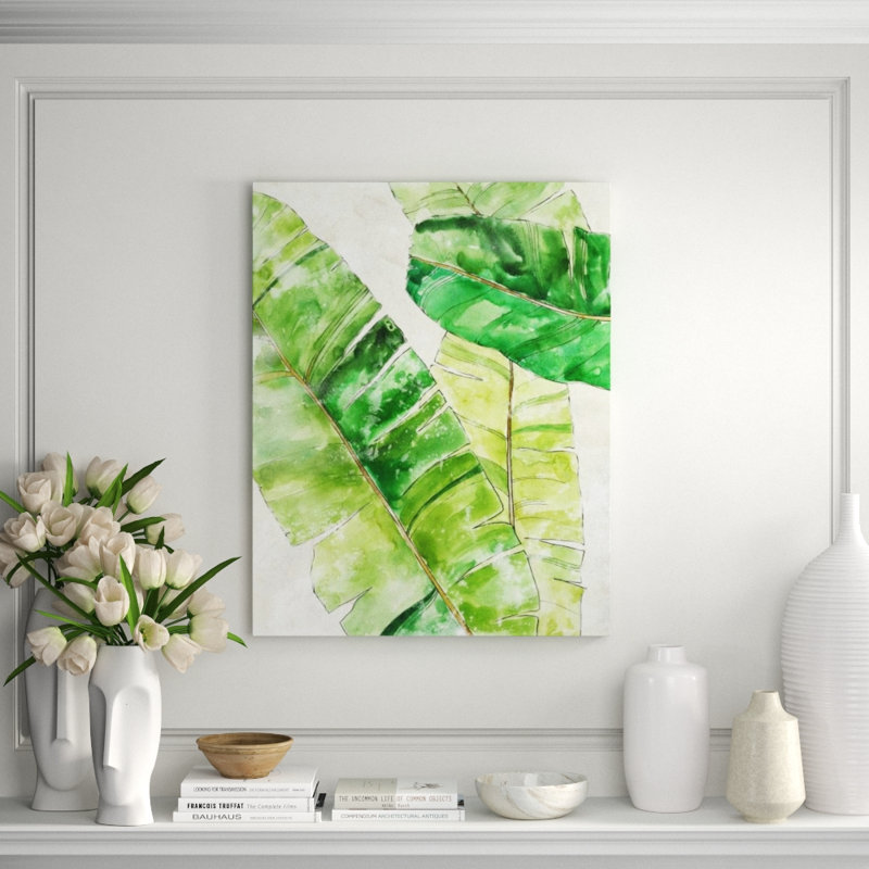 Tropical Vacation I Print by Barclay Butera, Outdoor, 38" H x 30" W x 1.5'' D