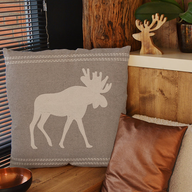  Housse de coussin en lin