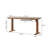 55.12"Black Walnut Wood Smart Electric Height-Adjustable Desk-1177073601
