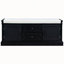 Banc de rangement robuste avec 2 tiroirs et 2 placards, coussin amovible pour l'entrée et le salon-1748072818