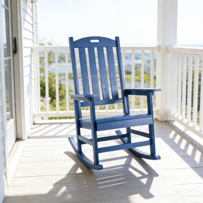 All-Season Rocking Chair For Patio Leisure & Outdoor Lounge Area Relaxation Moments