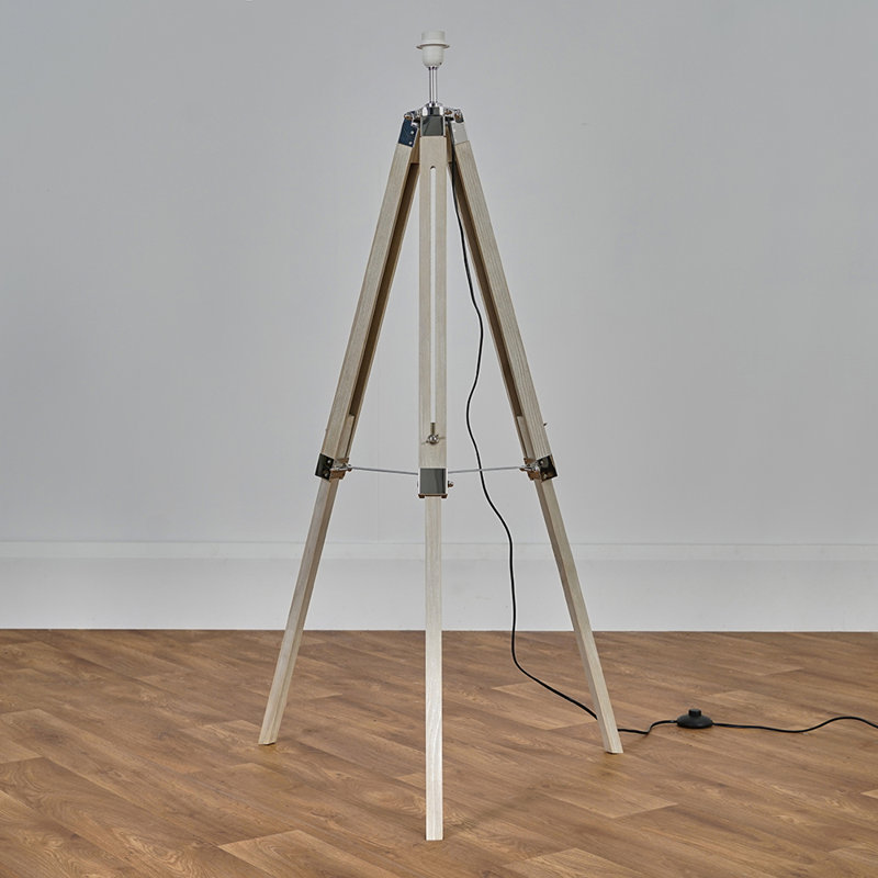 Bella Vista 127.5cm Tripod Floor Lamp, Natural