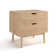 Table de chevet 2 tiroirs Indra