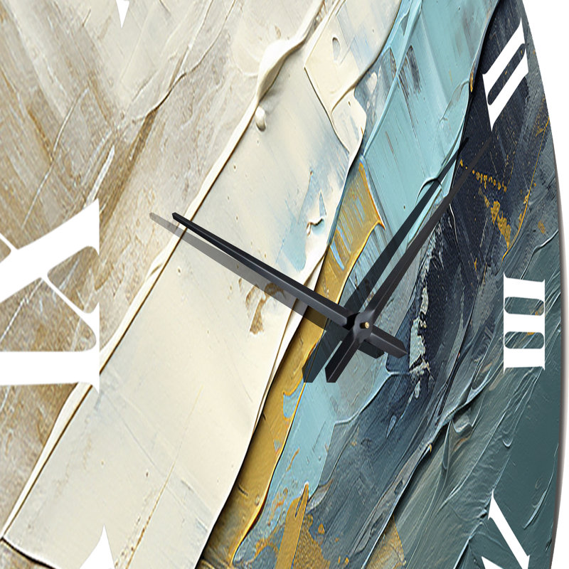 Horloge murale en métal, Grand